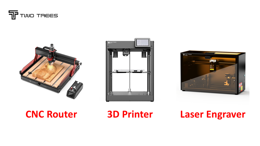 CNC Router vs Laser Engraver vs 3D Printer: What’s the Difference and Which One Should You Choose?