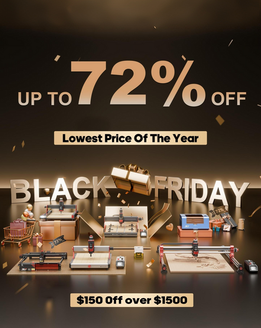 TwoTrees Black Friday Deals: Unbeatable Discounts on CNC Routers & Laser Engravers