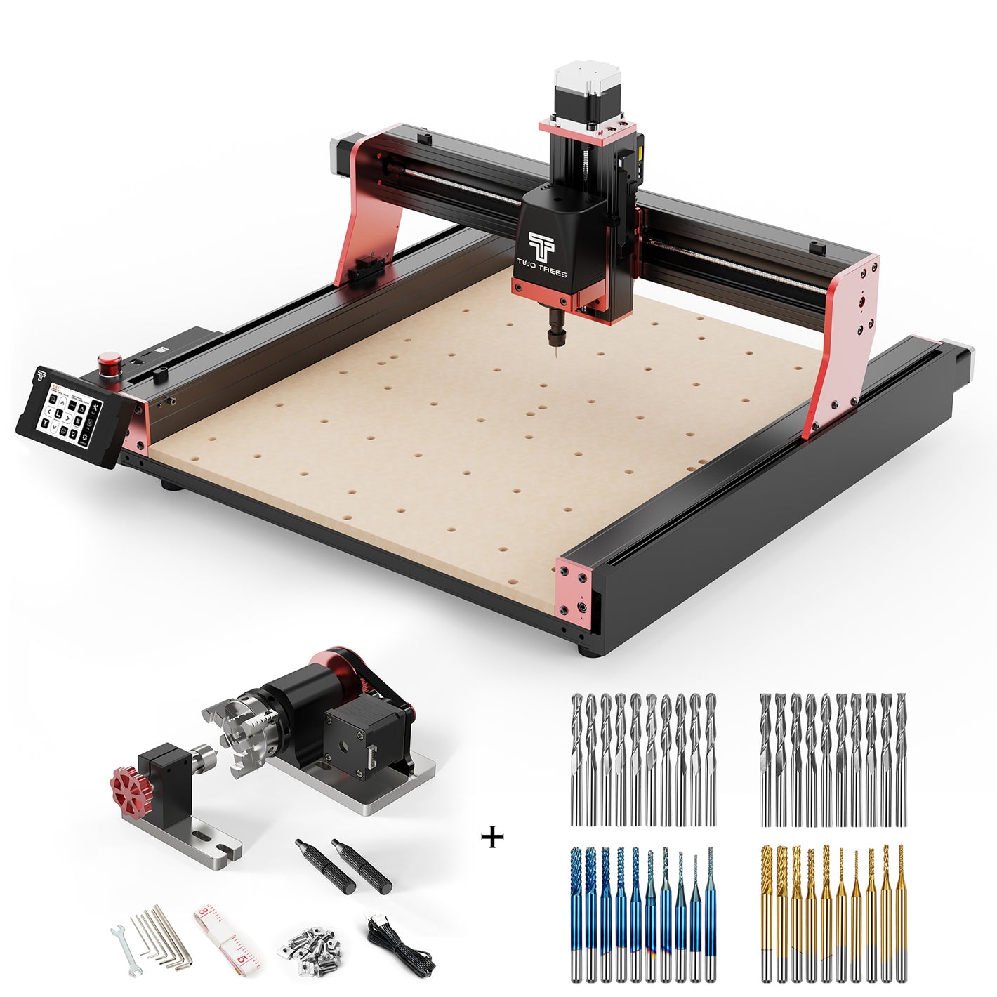 Máquina de fresagem CNC Twotrees TTC450 PRO (Envio direto para UE e EUA, IVA incluído) 