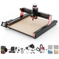 Máquina de Roteamento CNC Twotrees TTC450 PRO + Módulo Laser TC20 + Motor de 500 W + Módulo de 4º Eixo + Aspirador de Pó + Fresas de Topo 