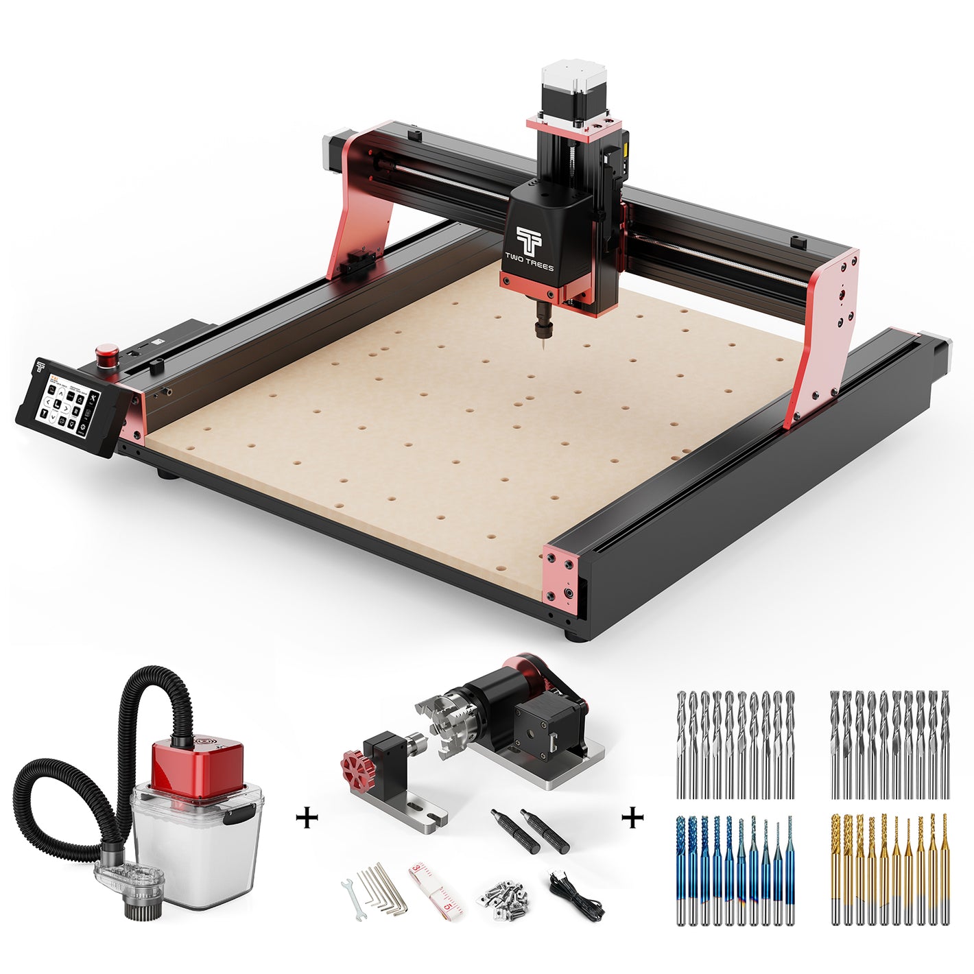 Máquina de fresagem CNC Twotrees TTC450 PRO (Envio direto para UE e EUA, IVA incluído) 
