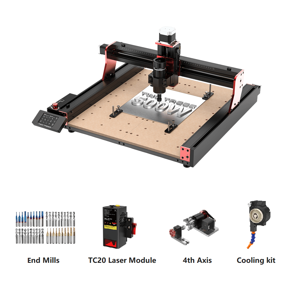 Twotrees TTC450 PRO CNC Router Machine（EU US Direct Ship, VAT Included） - TwoTrees Official Shop