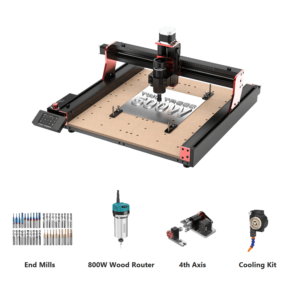 Twotrees TTC450 PRO CNC Router Machine（EU US Direct Ship, VAT Included） - TwoTrees Official Shop