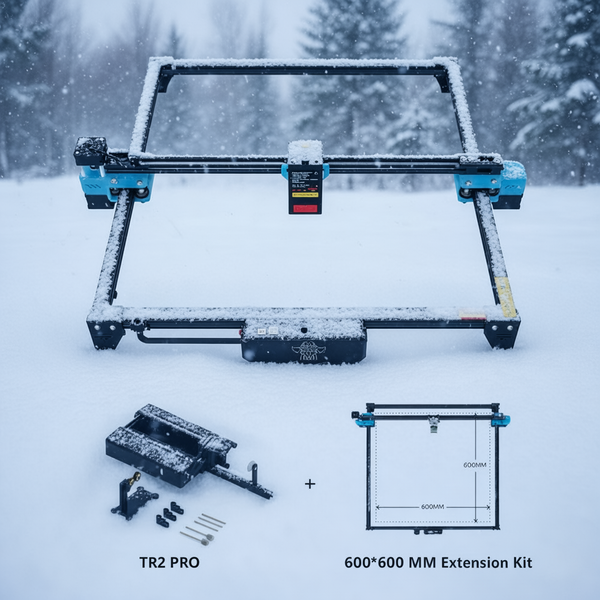 Twotrees TTS-20 Pro 20W Laser Engraver Machine + TR2 Pro Rotary + Extension Kit