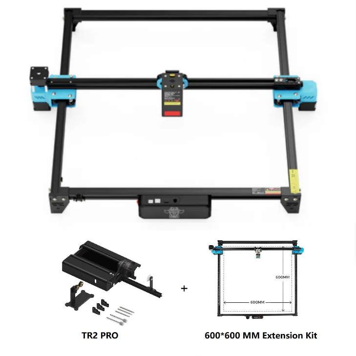 Máquina de gravação a laser Twotrees TTS-20 Pro 20W 
