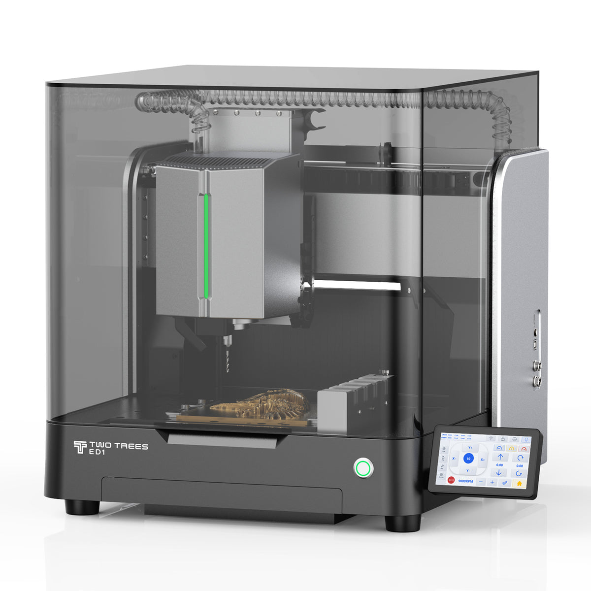【Pré-venda】Máquina CNC Router de Mesa Fechada Twotrees ED1