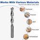 Twotrees Solid Carbide 2 Flute Spiral Ball Nose End Mill Set