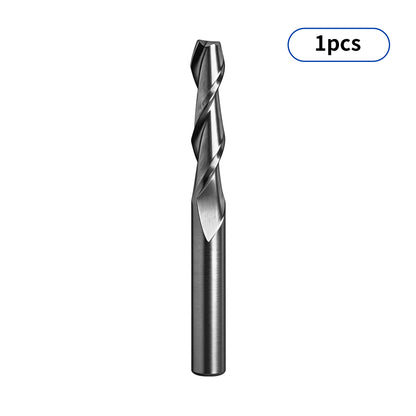 Twotrees Solid Carbide 2 Flute Spiral End Mill Set