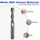 Twotrees Solid Carbide 2 Flute Spiral End Mill Set