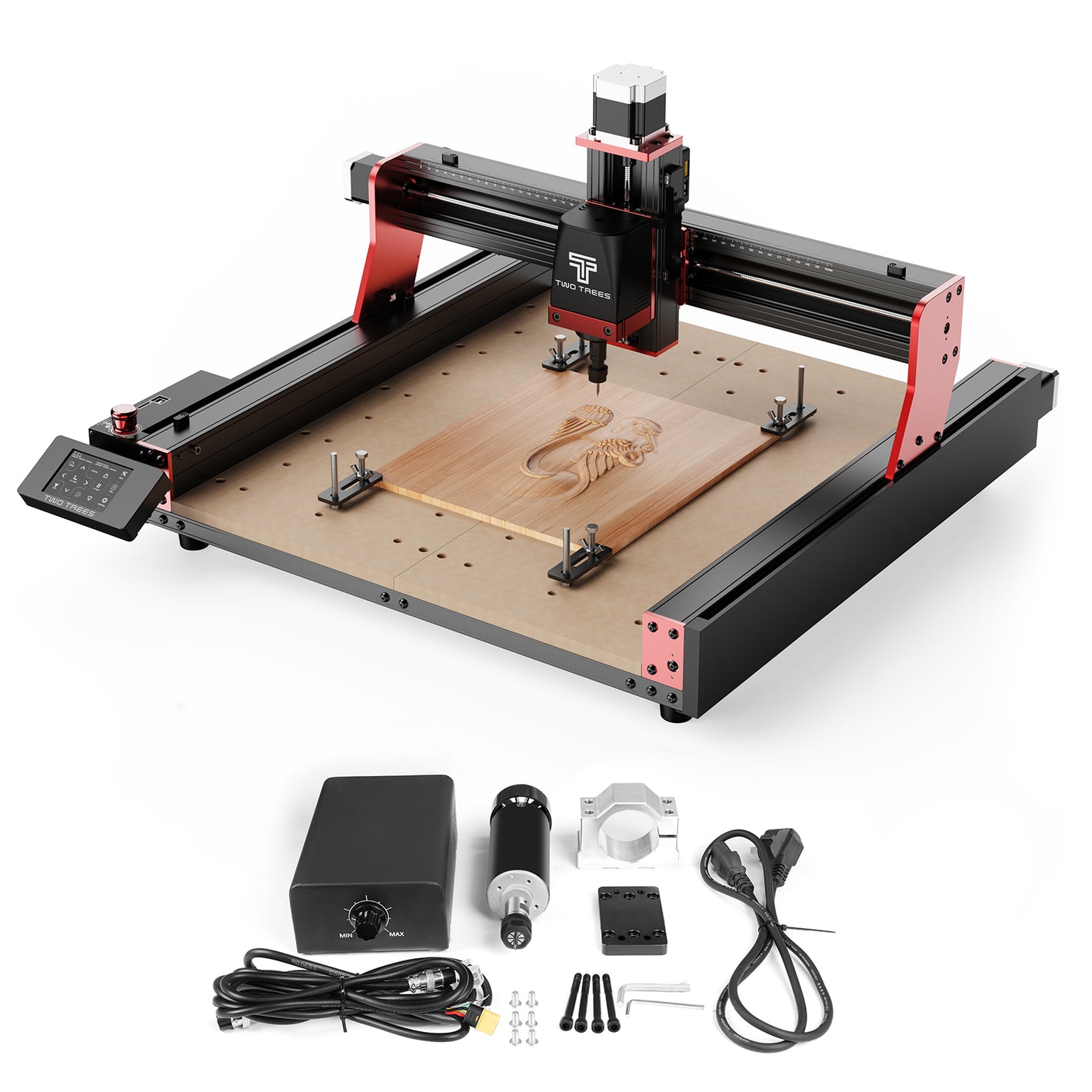 Máquina de fresagem CNC Twotrees TTC450 PRO (Envio direto para UE e EUA, IVA incluído) 