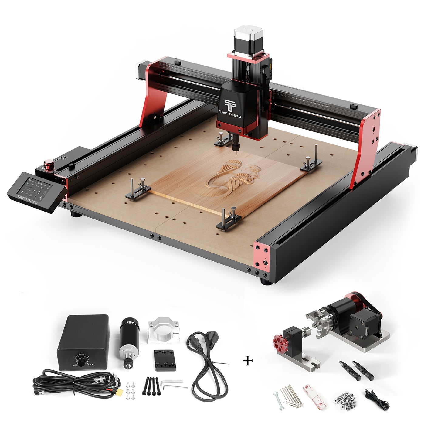 Máquina de fresagem CNC Twotrees TTC450 PRO (Envio direto para UE e EUA, IVA incluído) 