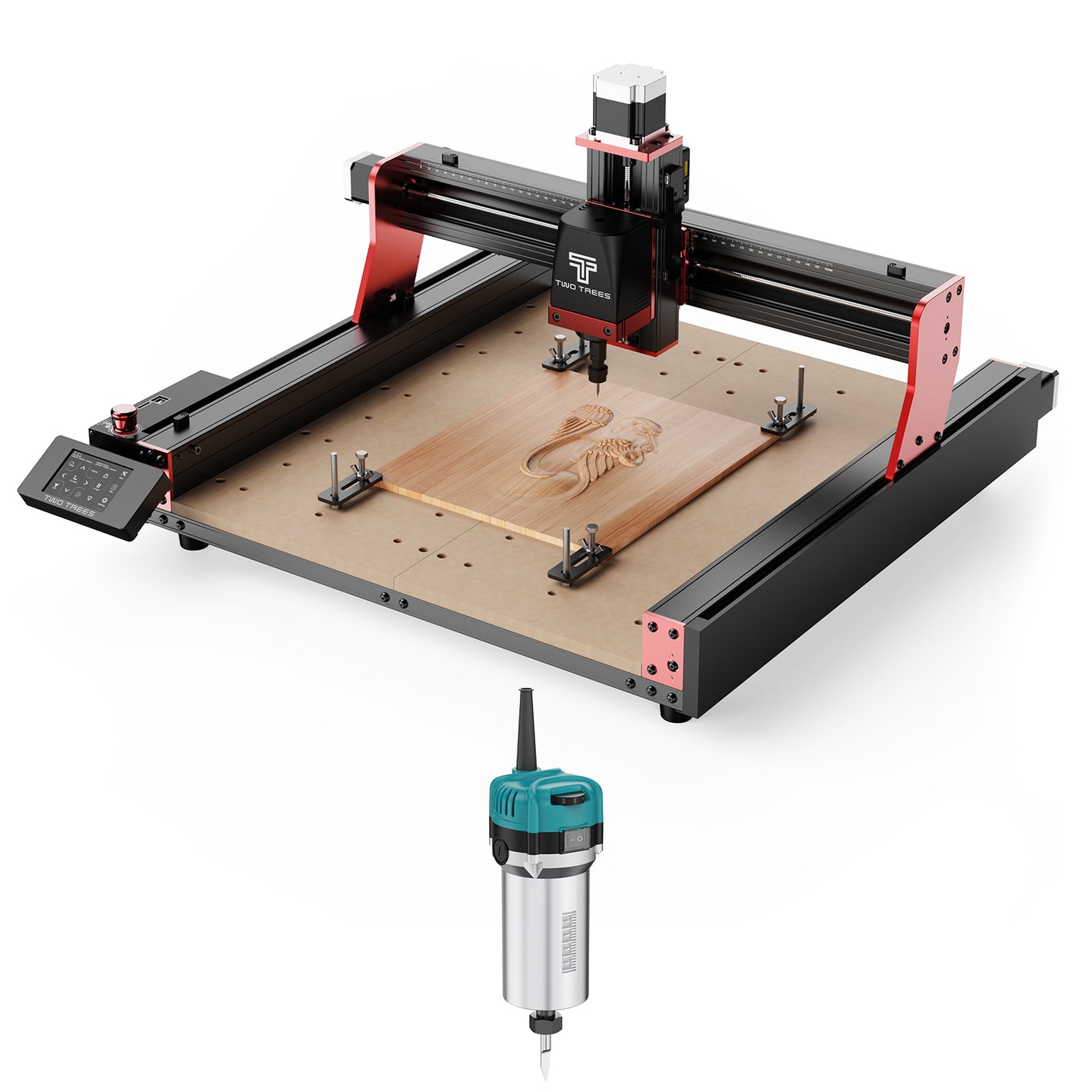 Máquina de fresagem CNC Twotrees TTC450 PRO (Envio direto para UE e EUA, IVA incluído) 