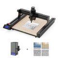 Máquina de Roteamento CNC Twotrees TTC450 + Módulo Laser de 20 W + Motor de 500 W + Fresas de Topo