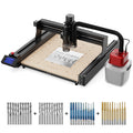 Máquina de Roteamento CNC Twotrees TTC450 + Motor de 500 W + Aspirador de Pó + Fresas de Topo