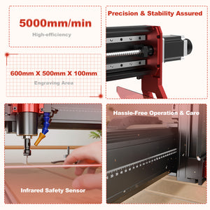 Máquina de Roteamento CNC Twotrees TTC6050