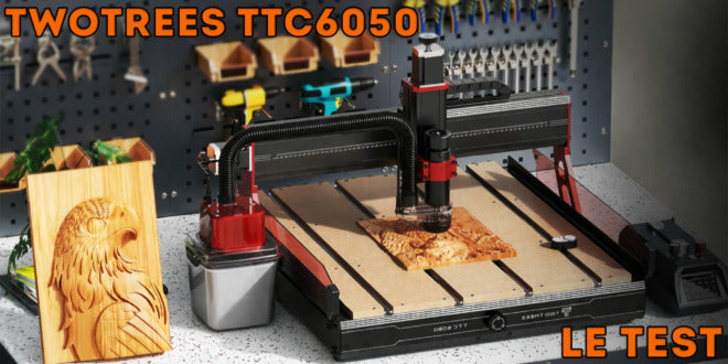 Atualize sua marcenaria com a fresadora CNC Twotrees TTC6050