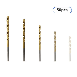 Conjunto de brocas Twotrees revestidas em titânio | Conjunto de 50
