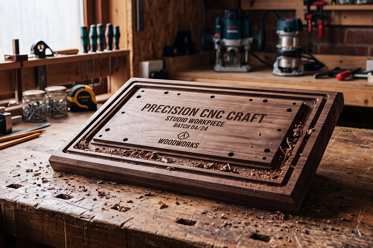 Precision-Hardwood Craft Panel