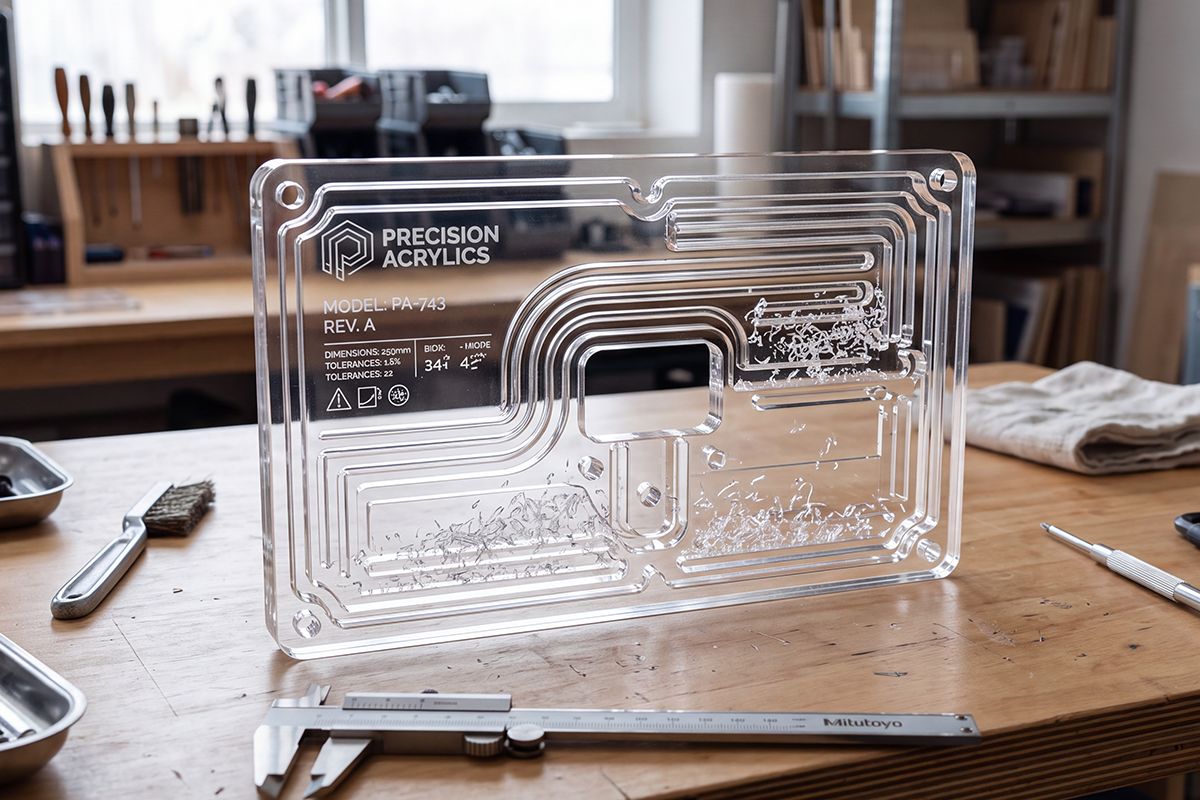 Precision-Acrylic Decor Panel