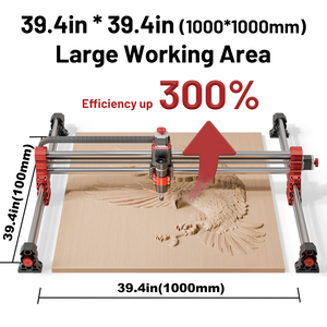 Máquina de fresagem CNC Twotrees TTC-H40/H80